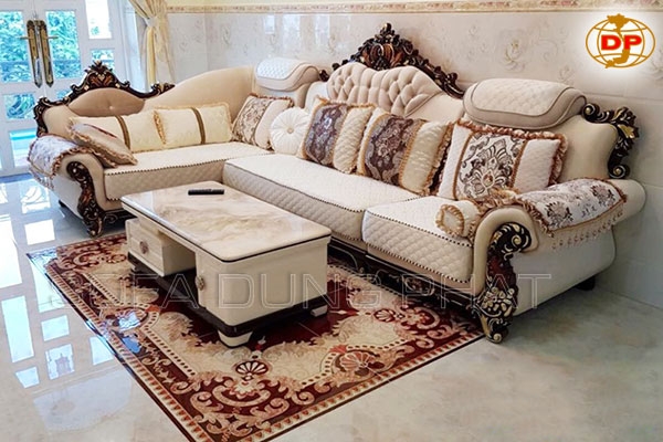 Sofa Góc Tân Cổ Điển