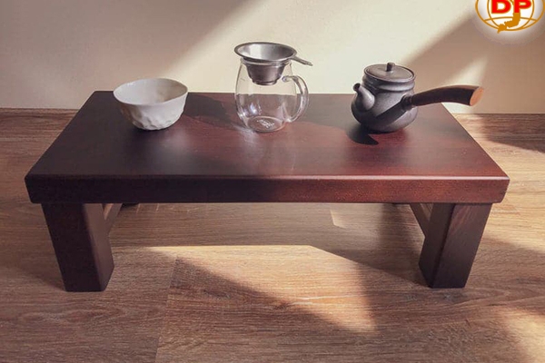 Mẫu Bàn Trà Kiểu Nhật Ngồi Bệt Giá Rẻ Tại TPHCM