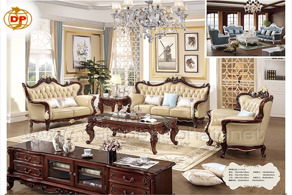 4 Kiểu Dáng Sofa Tân Cổ Điển Dĩ An - Bình Dương Được Ưa Chuộng Nhất