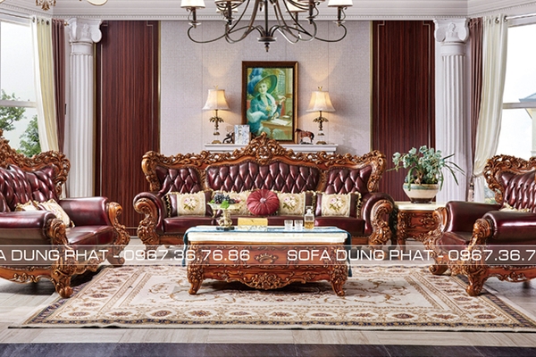 Ngắm 5 Mẫu Sofa Nhập Khẩu Tân Uyên - Bình Dương Cổ Điển Siêu Chất