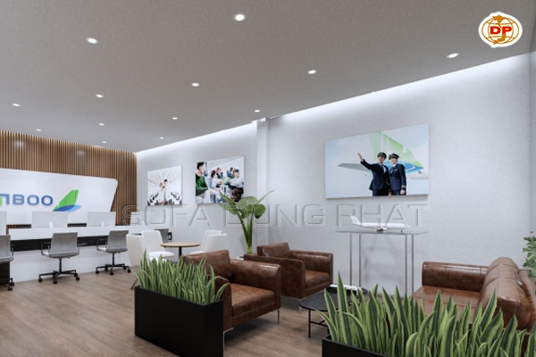 Sofa Phòng Vé Máy Bay – Nội Thất Tạo Nên Vẻ Đẹp Chuyên Nghiệp