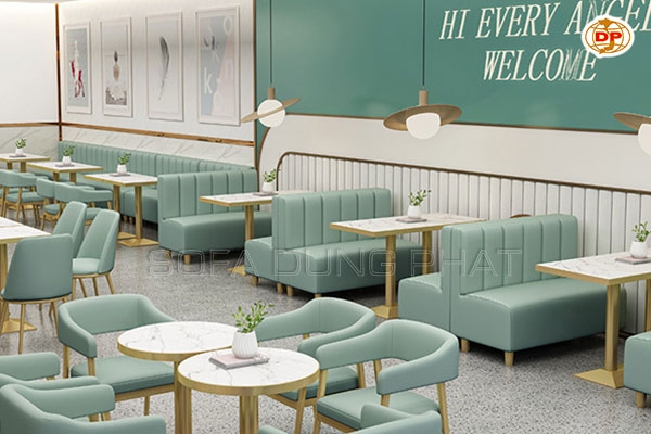 Sofa Cafe Đẹp – Nội Thất Không Thể Thiếu Của Mỗi Quán Cafe