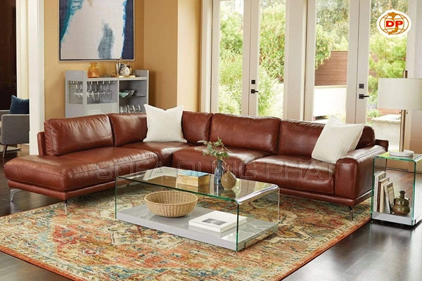 Sofa Góc Bằng Da Dành Cho Những Không Gian Nào?