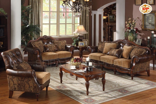 Các Loại Da Bọc Ghế Sofa Tân Cổ Điển Đẹp 