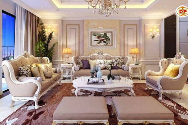Sofa Tân Cổ Điển Đơn Giản Và Cách Phối Nội Thất Đi Kèm