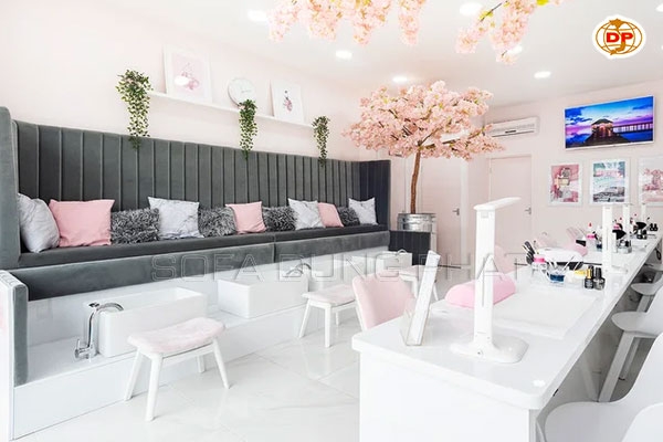 Tìm Hiểu Các Loại Ghế Làm Nail Băng Dài      