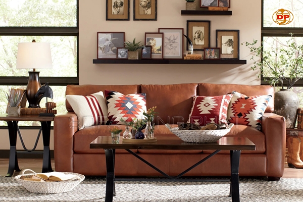 Sofa Da Cho Phòng Khách Nhỏ Có Những Loại Nào?