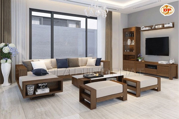 Nhận Biết Sofa Góc Gỗ Sồi Kém Chất Lượng