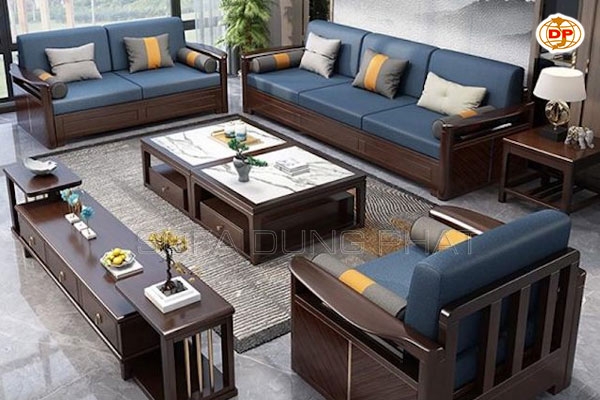 Ưu Nhược Điểm Của Bàn Ghế Sofa Gỗ Phòng Khách Hiện Đại