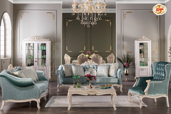 Sofa Phong Cách Tân Cổ Điển – Sức Hút Bí Ẩn Từ Vẻ Đẹp Khó Cưỡng
