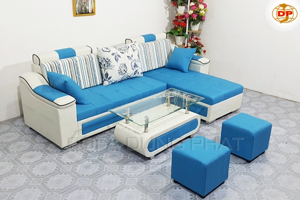 Sofa Chung Cư Màu Xanh Thời Trang DP-CHC23