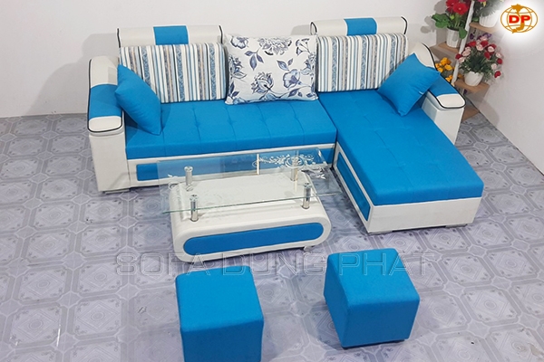 Sofa Chung Cư Màu Xanh Thời Trang DP-CHC23