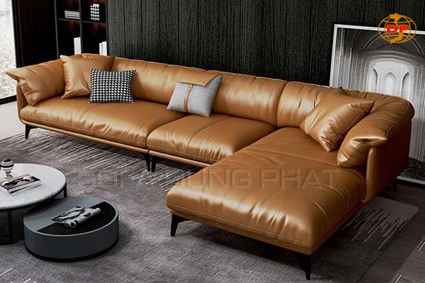 Sofa Nhập Khẩu Bọc Da Cao Cấp Êm Ái DP-NK17