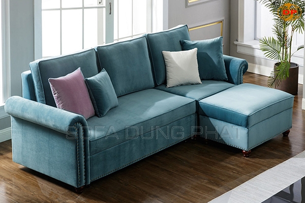 Ghế Sofa Phòng Khách Đính Hạt Viền Ghế Đẹp Tinh Tế DP-PK40