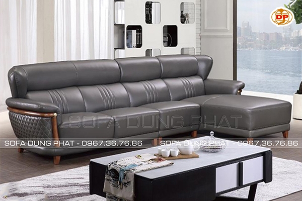 Sofa Nhập Khẩu Chất Liệu Da Bóng Mịn Sang Trọng DP-NK18
