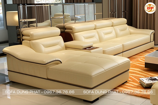 Sofa Bọc Da Nhập Khẩu Chất Lượng Cao DP-CC59