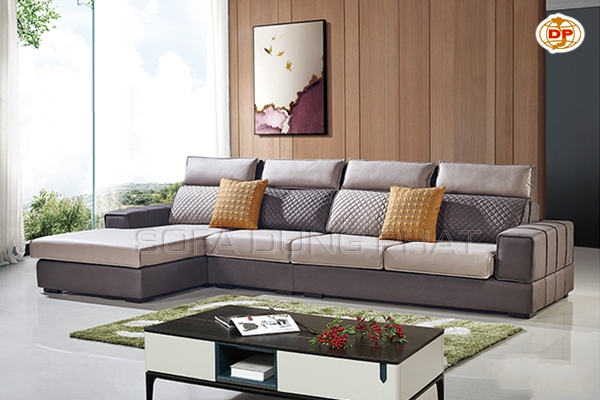 Sofa Nhập Khẩu Nỉ May Quả Trám Đẹp Nhẹ Nhàng DP-NK108