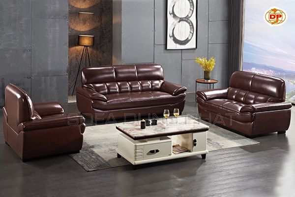 Bộ Sofa Nhập Khẩu Bọc Da Cao Cấp Cực Sang Trọng DP-NK117