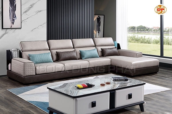 Sofa Nhập Khẩu Tích Hợp Kệ Sách Tiện Nghi DP-NK94