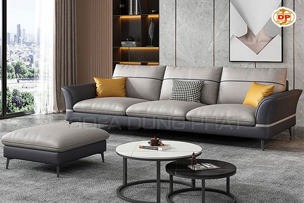 Sofa Băng Chất Da Cao Cấp Bóng Mịn Bắt Sáng DP-B60
