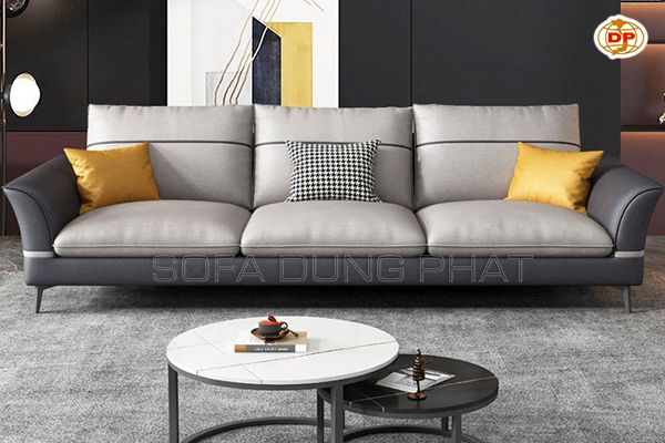 Sofa Băng Chất Da Cao Cấp Bóng Mịn Bắt Sáng DP-B60