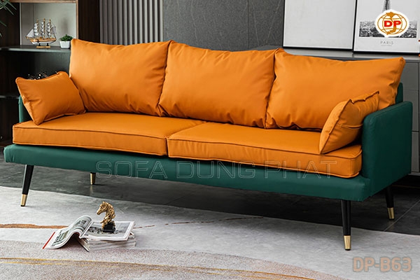 Sofa Băng Da Thiết Kế Hiện Đại Phối Màu Trẻ Trung DP-B63