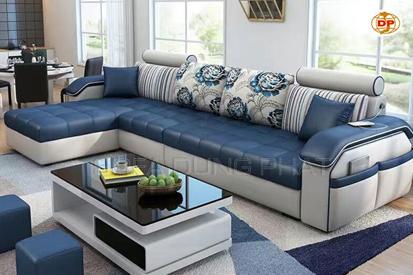 Sofa Góc Phối Màu Đẹp Cuốn Hút DP-G43