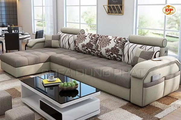 Sofa Góc Phối Màu Đẹp Cuốn Hút DP-G43