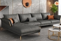 Sofa Da Thiết Kế Thanh Thoát Sắc Màu Thanh Lịch DP-D15