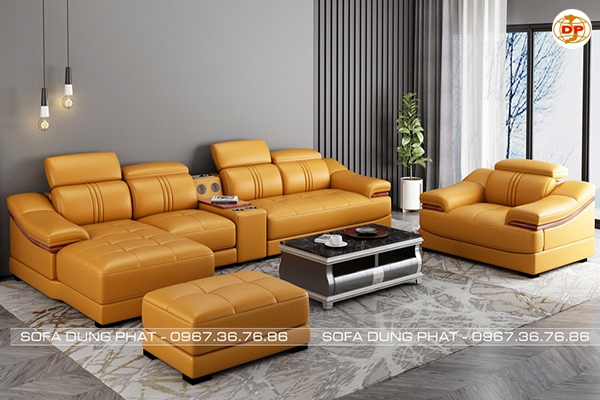 Sofa Da Nhập Khẩu Cao Cấp DP-CC15