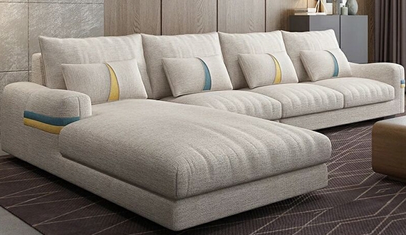 SOFA PHÒNG KHÁCH PHỐI MÀU TINH TẾ [DP-V12] - SOFA DŨNG PHÁT