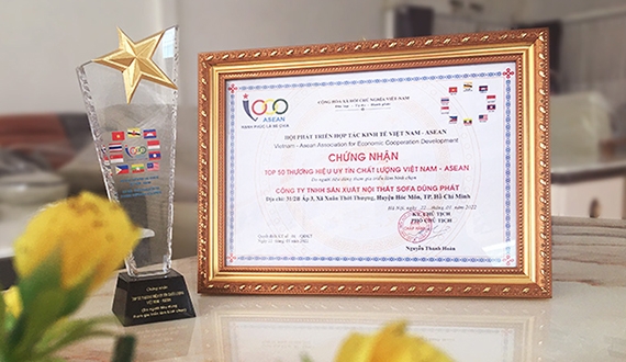 VINH DANH TOP 50 THƯƠNG HIỆU UY TÍN CHẤT LƯỢNG VIỆT NAM – ASEAN 2021